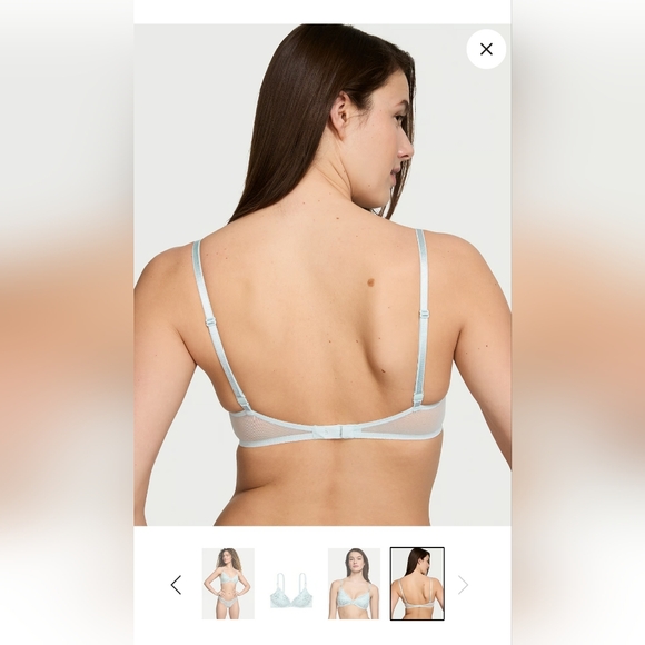 Victoria’s Secret Wireless Lace Push-Up Bra (NWOT) - Picture 3 of 8